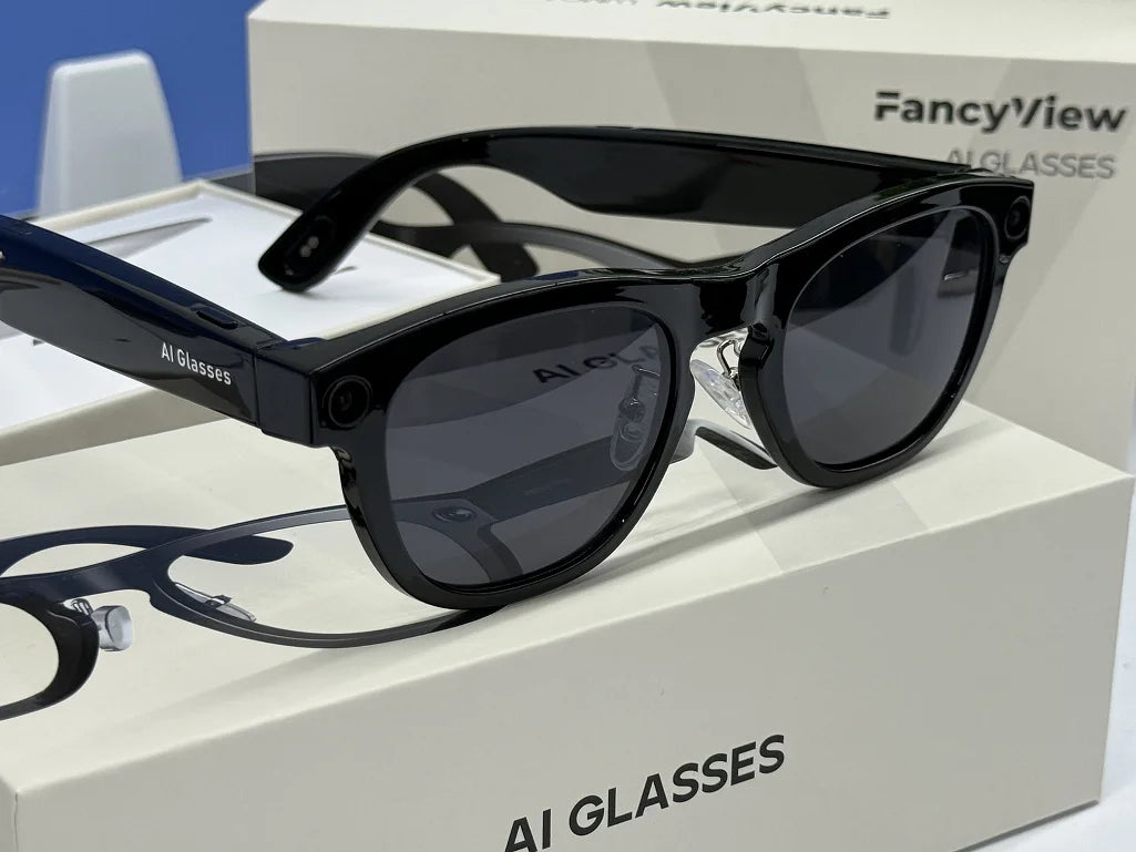 Smart camera sunglasses GPS feature