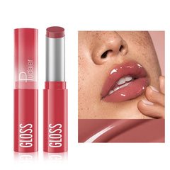High Pigmented Moisturizing VeganJelly Lip Gloss  Long Lasting Creamy Lipstick Lip Gloss