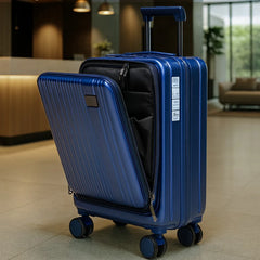 Expandable Luggage Set 24'' 28'' with TSA Lock, Silent Spinner Wheels, and Timeless Finish
