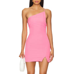 Casual Custom off Shoulder Designer Fashion Lady Summer Clothes Sexy Bodycon Elegant Formal Modest Night Midi Dress for Women