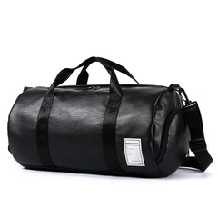 Large Size Travel Bag Duffel Bag with Shoe Compartment  Sport Gym Travel Waterproof Black Customized
