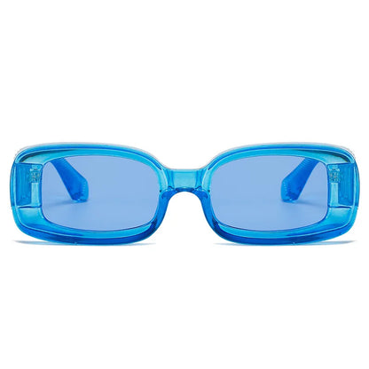 MCROONS Candy Rectangle Sunglasses — UV400, Women