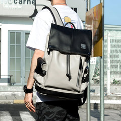 Best Sellers Vegan Leather Backpack with EVA Pack Custom Logo Laptop Sport Backpack for Man School Bags Bagpack