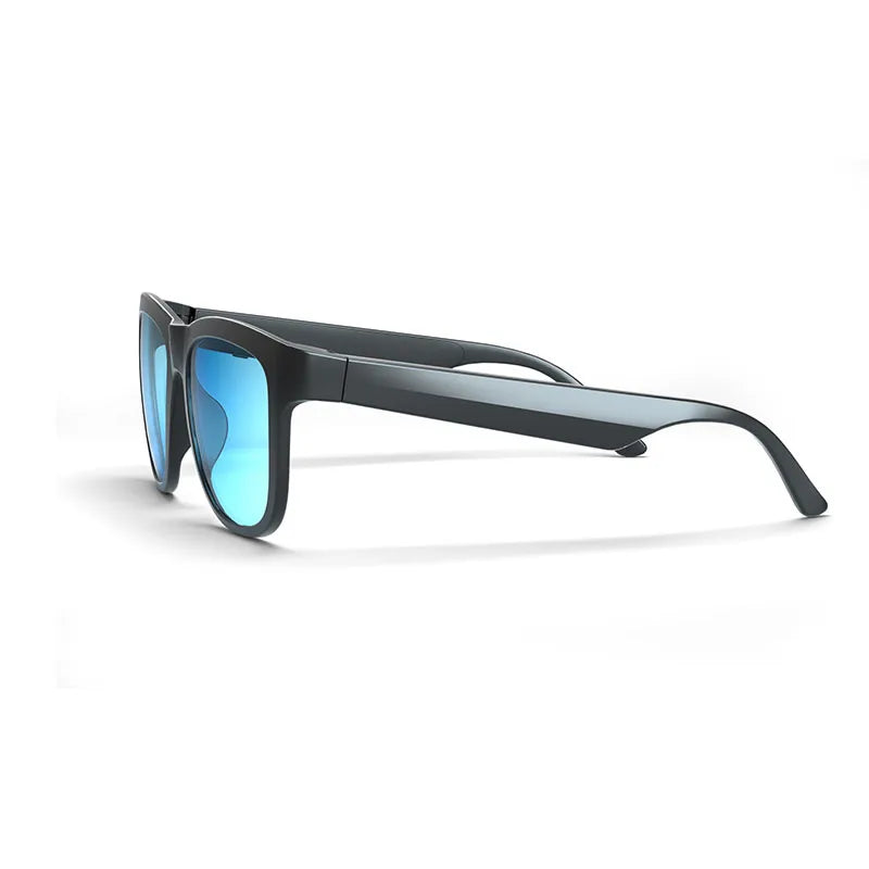 Polarized audio sunglasses side