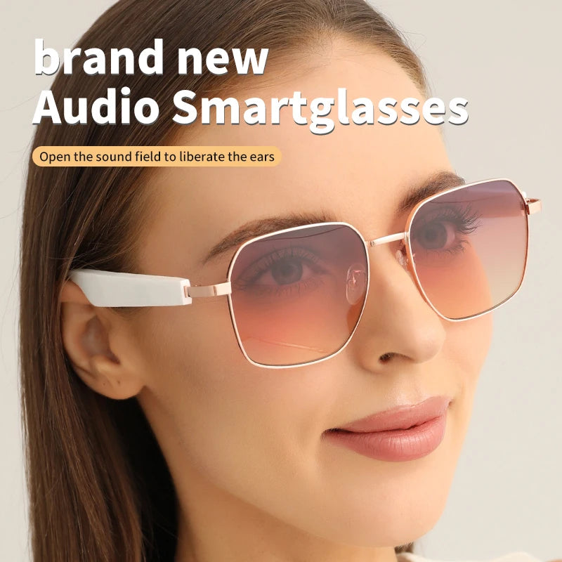 Audio sunglasses open sound field