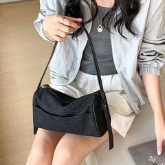 High Quality Female Fashion Handbag Women Hand Bags Denim Shoulder Bag