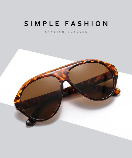 MCROONS Oversized Shield Pilot Sunglasses, UV400, Unisex