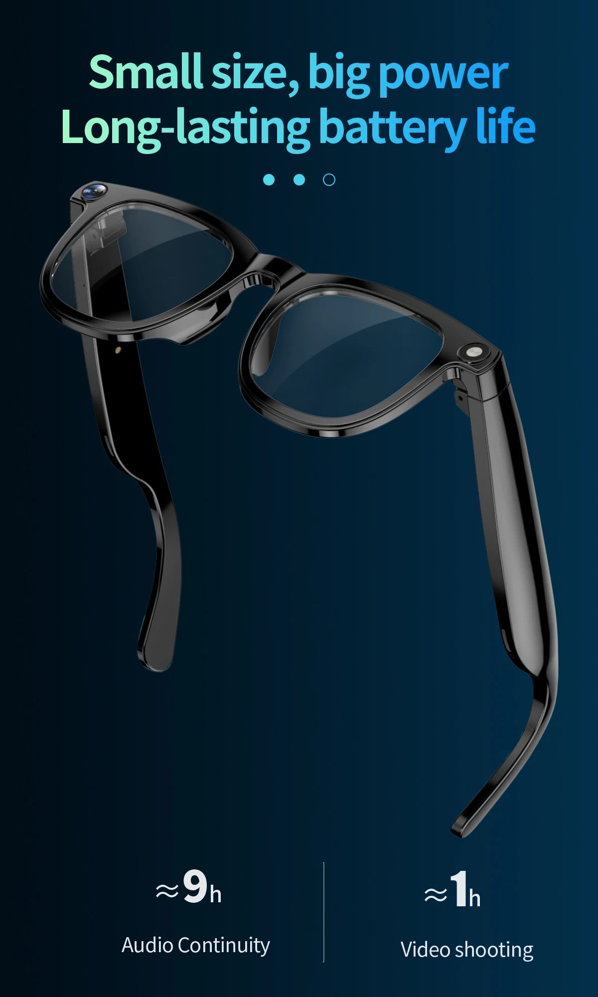 2K camera goggles side view