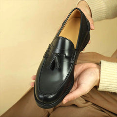 Xinzirain Custom Design Men Genuine Leather Cowhide Derby Loafer Oxford Dress Shoes