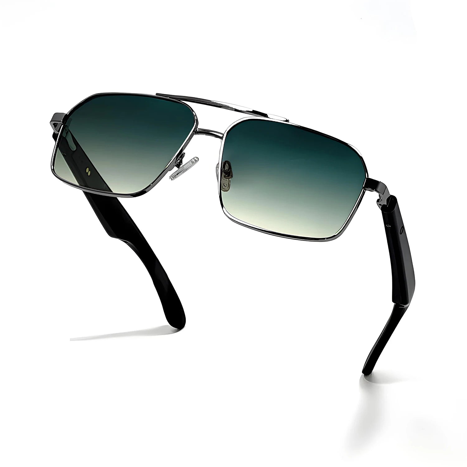 Smart audio pilot sunglasses green