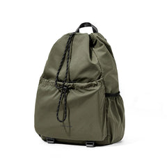 MOYYI Large Capacity Oxford Travel Casual Backpacks for Man Oxford 16 Inch Laptop Backpack Waterproof Drawstring School Bag