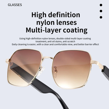 Audio sunglasses HD nylon lenses