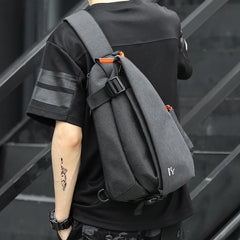 Wholesale New Fashion Nylon Pickleball Bags for Men Crossbody Shoulder Bag Chest Bag