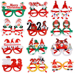Christmas Hot Sale Glasses Children's Party Decoration with Christmas Gifts Party Holiday Supplies