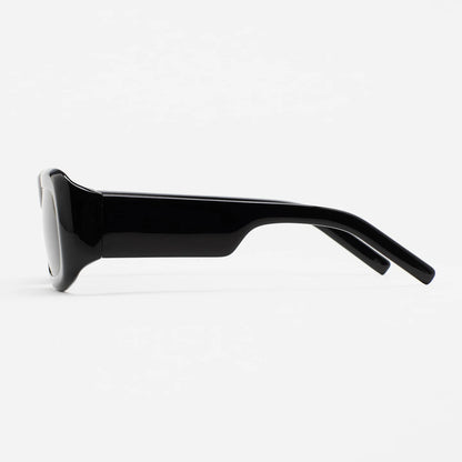 MCROONS Vintage Rectangle Acetate Sunglasses — Polarised TAC, Unisex