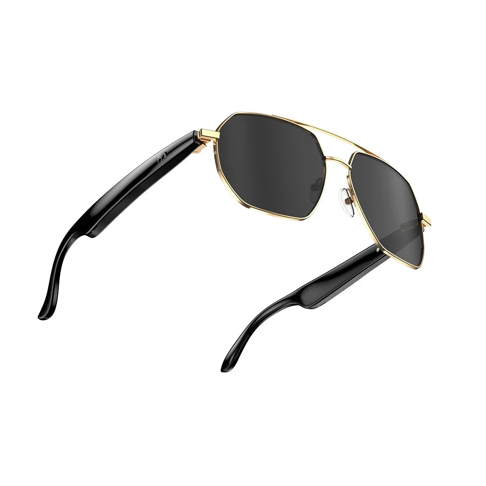 AI translation sunglasses folded
