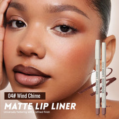 High Pigment 12-color Lip Liner Pencil Kit Private Label Long Lasting Waterproof Non-fading Matte Lip Liner Set