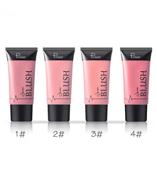 Pudaier Liquid Facial Blusher Long Lasting Blush Cream Brighten Skin Cosmetics