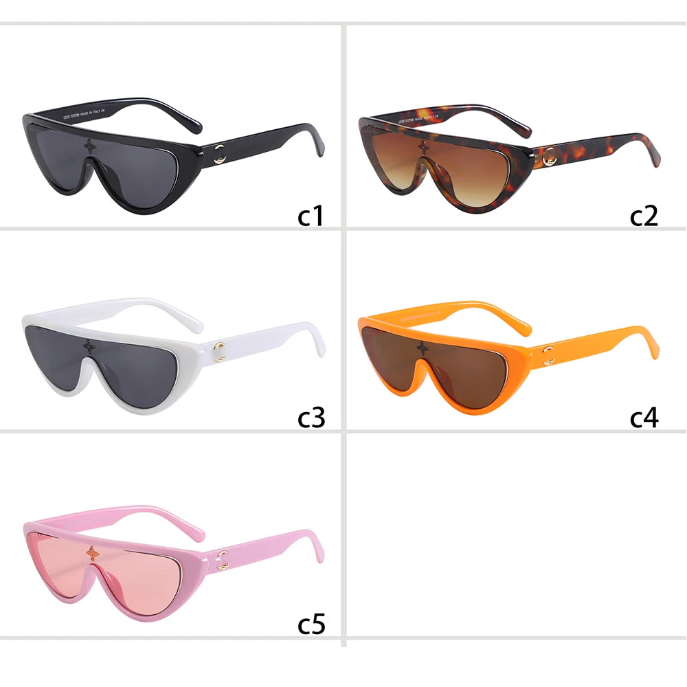 MCROONS Women's Designer Rectangle Polarized UV400 Sunglasses