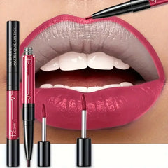 Private Label Long-Lasting Non-fading Matte Liquid Lipstick Pudaier Waterproof 2 in 1 Organic Lipstick