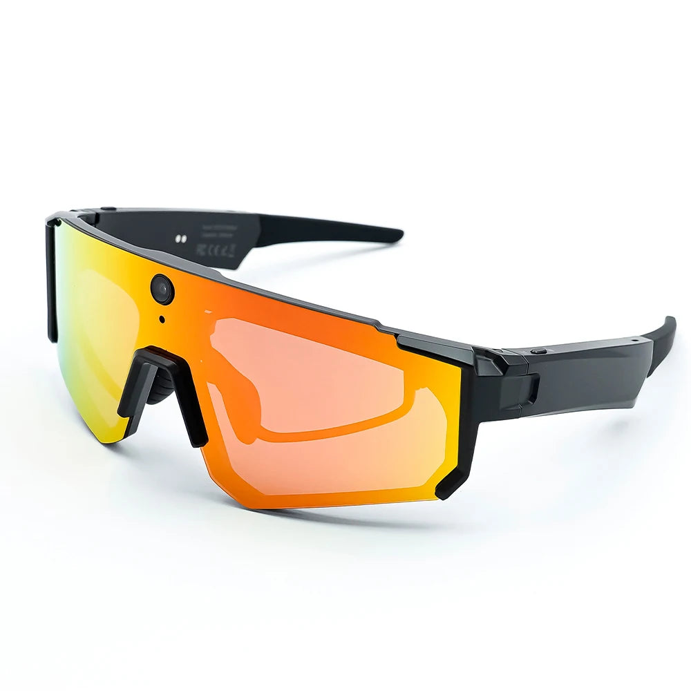 Sport camera sunglasses app connectivity