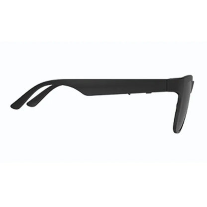 Audio sunglasses worn
