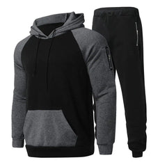 Top Quality Mens Tracksuit 2 Piece Hoodie Jogging Activewear With Long Sleeve Pullover Hoodies Casual Sweatsuit Sets for Men