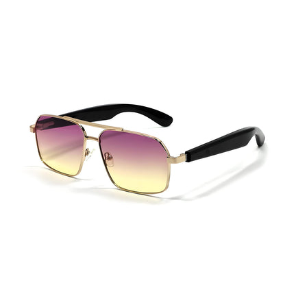 Smart audio pilot sunglasses purple