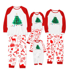 Professional Supplier Winter Family Matching Outfits Crew Neck Bamboo Baby Romper for Daily & Christmas