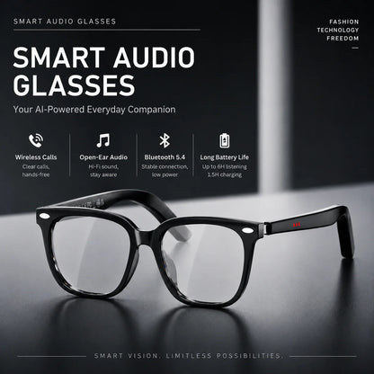 Audio glasses worn