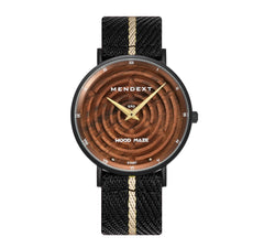 316L Stainless Steel Black Myth Maze Game Sapphire Crystal Waterproof Japan Quartz Movt Wood Sporty Men Watch Hemp Rope Relojes