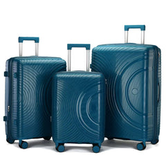 Quality Sturdy Soft Shell Carry-On Luggage Bag Business Travel Trolley with Zipper Opening Sizes 20 24 28