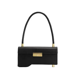 Fashion Vegan Leather Ladies Purses and Handbags Simple Design Underarm Shoulder Bags for Women