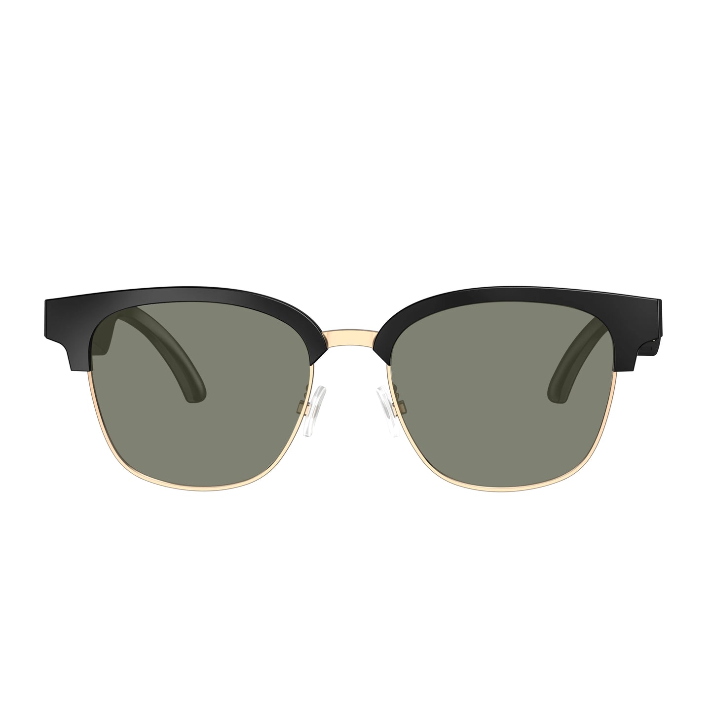 Gold frame gradient lenses
