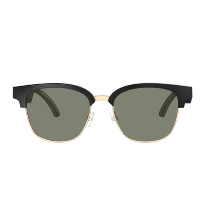Gold frame gradient lenses