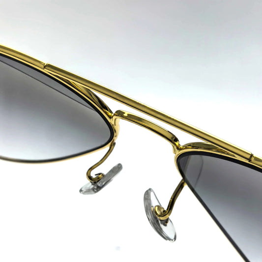 MCROONS Classic Aviator sunglasses - bridge detail