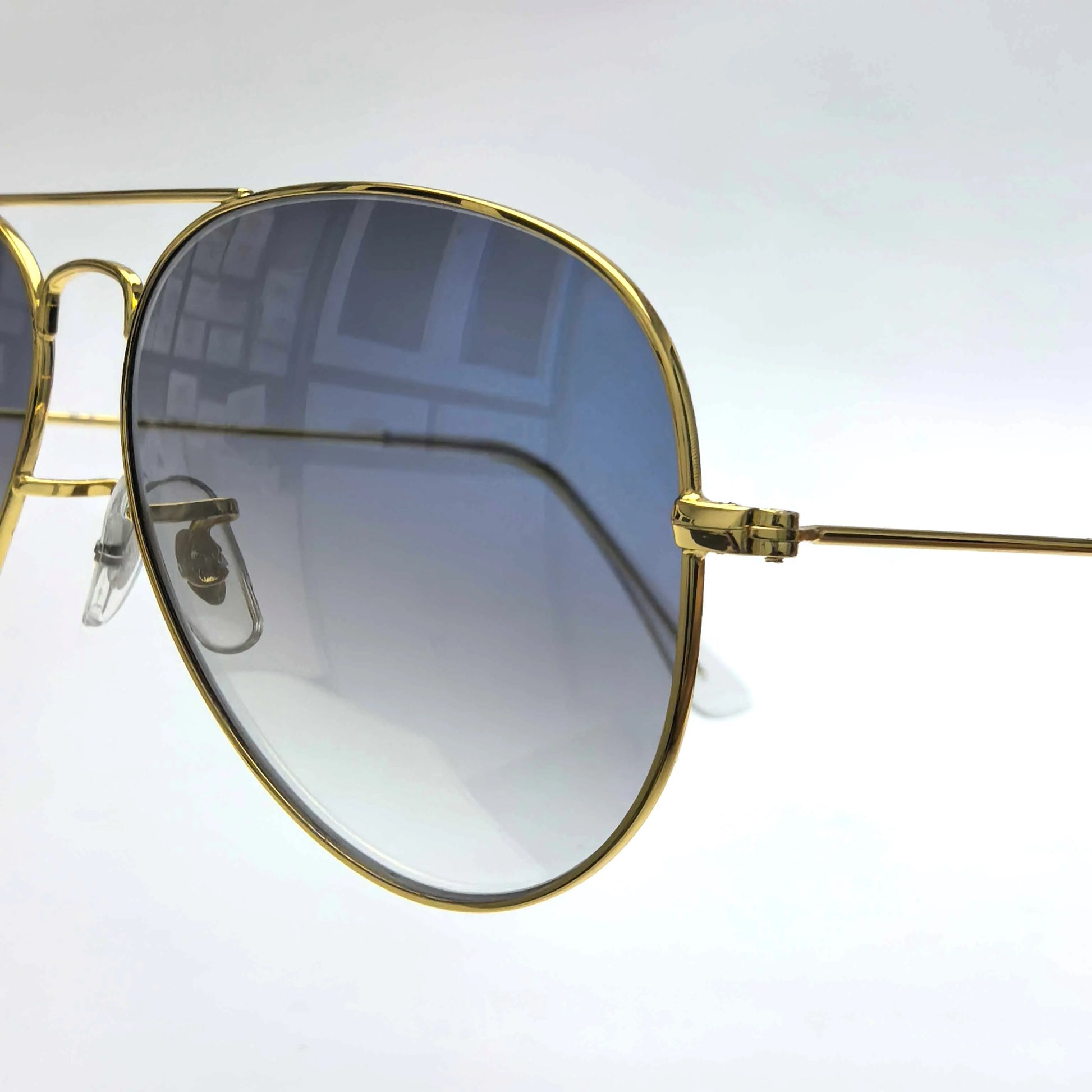 MCROONS Classic Aviator sunglasses - lens detail