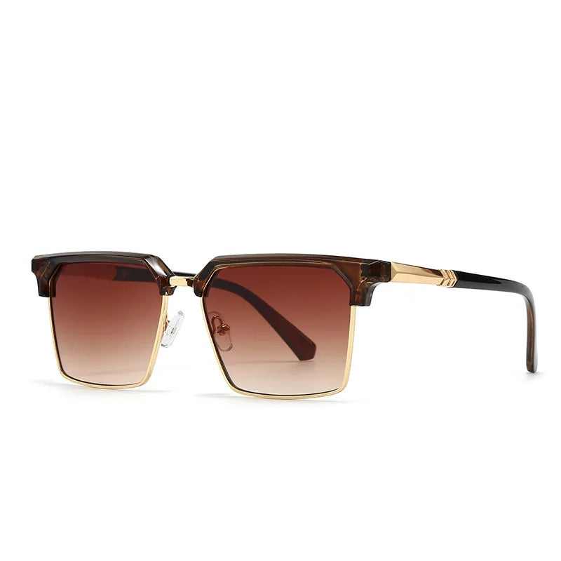 MCROONS Celebrity Square sunglasses - tortoise brown variant