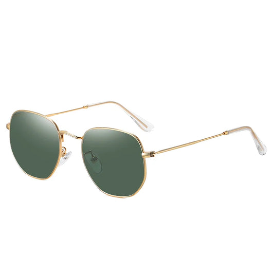 MCROONS Polygon Retro sunglasses - green variant
